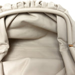 Smooth Butter Calf The Pouch Oversized Clutch Plaster