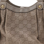Guccissima Medium Sukey Tote Taupe