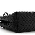 Nappa Intrecciato Small Andiamo Shoulder Bag Black
