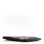 Calfskin Ottomar Monogram Medium Crossbody Pouch Black