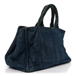 Denim Logo Tote Avio