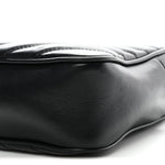 Calfskin Matelasse Monogram Lou Camera Bag Black