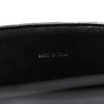 Caviar Quilted Jumbo Kelly Flap Black