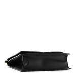 Calfskin DG Logo Flap Crossbody Bag Black