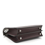 Cuoio Romano Vitello Cover Glazed Fabric Bi-Color FF 1974 Mini Peekaboo I SEE U Satchel  Ghianda Grezzo