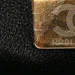 Lambskin Quilted Preppy Satchel Wallet On Chain WOC Black