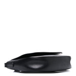 Calfskin Flap Crossbody Bag Black