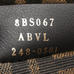 Vitello King Plexiglass Logo Embossed Mini By The Way Top Handle Boston Bag Black