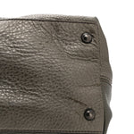 Metallic Cellarius Calfskin Small Soho Top Handle Satchel Sasso