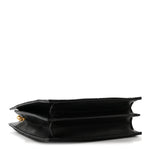 Lambskin Quilted Le Maillon Square Crossbody Bag Black