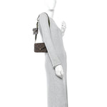 Monogram Felicie Strap & Go Kaki