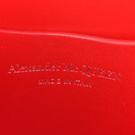 Calfskin Slash Pouch Welsh Red