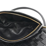 Nappa Intrecciato Small Gemelli Black