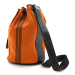 Toile Buffle Skipper Recif MM Backpack Potamos Orange Black