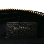 Shiny Grained Calfskin Macrocannage Medium D-Journey Bag Black