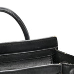 Smooth Calfskin Nano Luggage Black