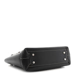 French Calfskin Maxi Intrecciato Arco 33 Black