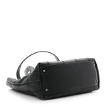 Caviar Square Stitched Tote Black