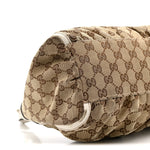 Monogram Medium D Gold Ring Hobo White