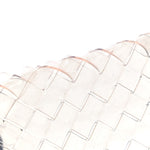 PVC Nappa Intrecciato Large Cabat Transparent Fondente