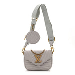 Calfskin New Wave Multi Pochette Brume