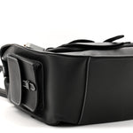 Grained Calfskin Maxi Gallop Backpack Black