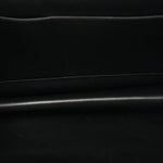 Smooth Calfskin Medium Clasp Shoulder Bag Black