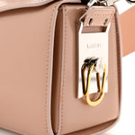 Calfskin Logo Medium Cat Pencil Bag Pink