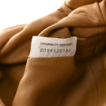 Calfskin Teen Pouch Caramel