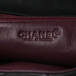 Lambskin Vertical Quilted Clutch Black