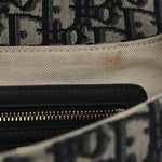 Oblique Saddle Bag Blue