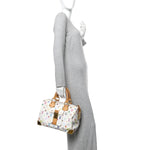 Monogram Multicolor Speedy 30 White