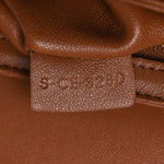 Calfskin Triomphe Canvas Teen Triomphe Bag Tan
