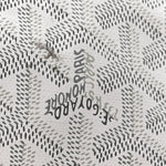 X PEANUTS Goyardine Reversible Anjou GM White