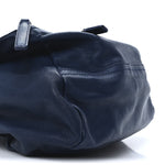 Sugar Goatskin Medium Pandora Deep Blue