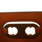 Satinated Calfskin Maillon Triomphe Bucket Bag Tan