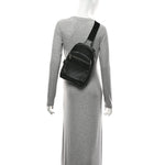 Guccissima Sling Backpack Black