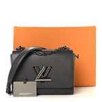 Epi Twist Shoulder Bag MM Etain