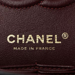Caviar Quilted Small Double Flap Black