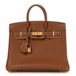 Togo Birkin 25 Gold