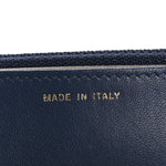 Snakeskin Wallet On Chain WOC Blue