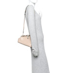 Shiny Nappa Snakeskin Small Fendi First Rosa Confetto Cipria