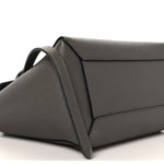 Grained Calfskin Micro Belt Bag Grey