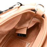 Nappa Vertical Matelasse Small Maxi Horsebit Chain Shoulder Bag Beige