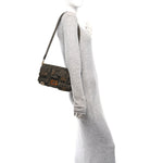 Fabric Jacquard FF 1974 Multipocket Baguette Tobacco Moro