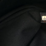 Lambskin Quilted Chic and Soft Shopping Tote Black