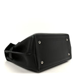 Soft Calfskin My Lockme Top Handle Black