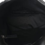 Lambskin Quilted Medium Loulou Puffer Monogram Chain Satchel Black