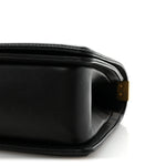 Lambskin Quilted Medium Boy Flap Black