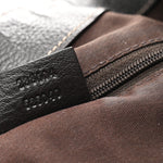 Monogram Large New Ladies Web Hobo Dark Brown